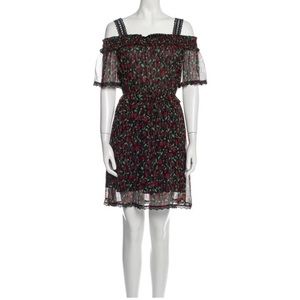 The Kooples floral print mini dress